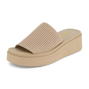Cushionaire platform sandals new